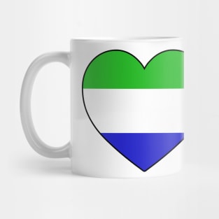 Heart - Sierra Leone Mug